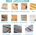 Titanium HSS Twist Drill Bits 3-10mm,8 Pcs Spiral Saw Drill Bit,Serrated Side Cutting Drill for Wood,Metal,Plastic