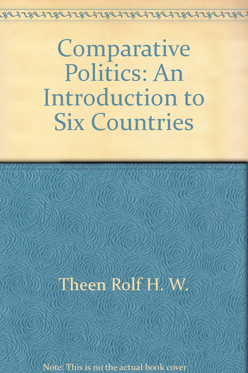 Amazon.co.jp: Comparative politics: An introduction to six