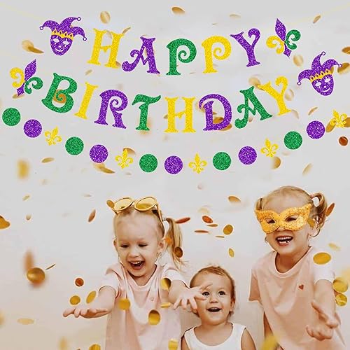 Vista 111 de Zwiebeco Decoración de fiesta de feliz cumpleaños, banderín, guirnalda de banderines, kit de abanico de papel para niños, Capitán América