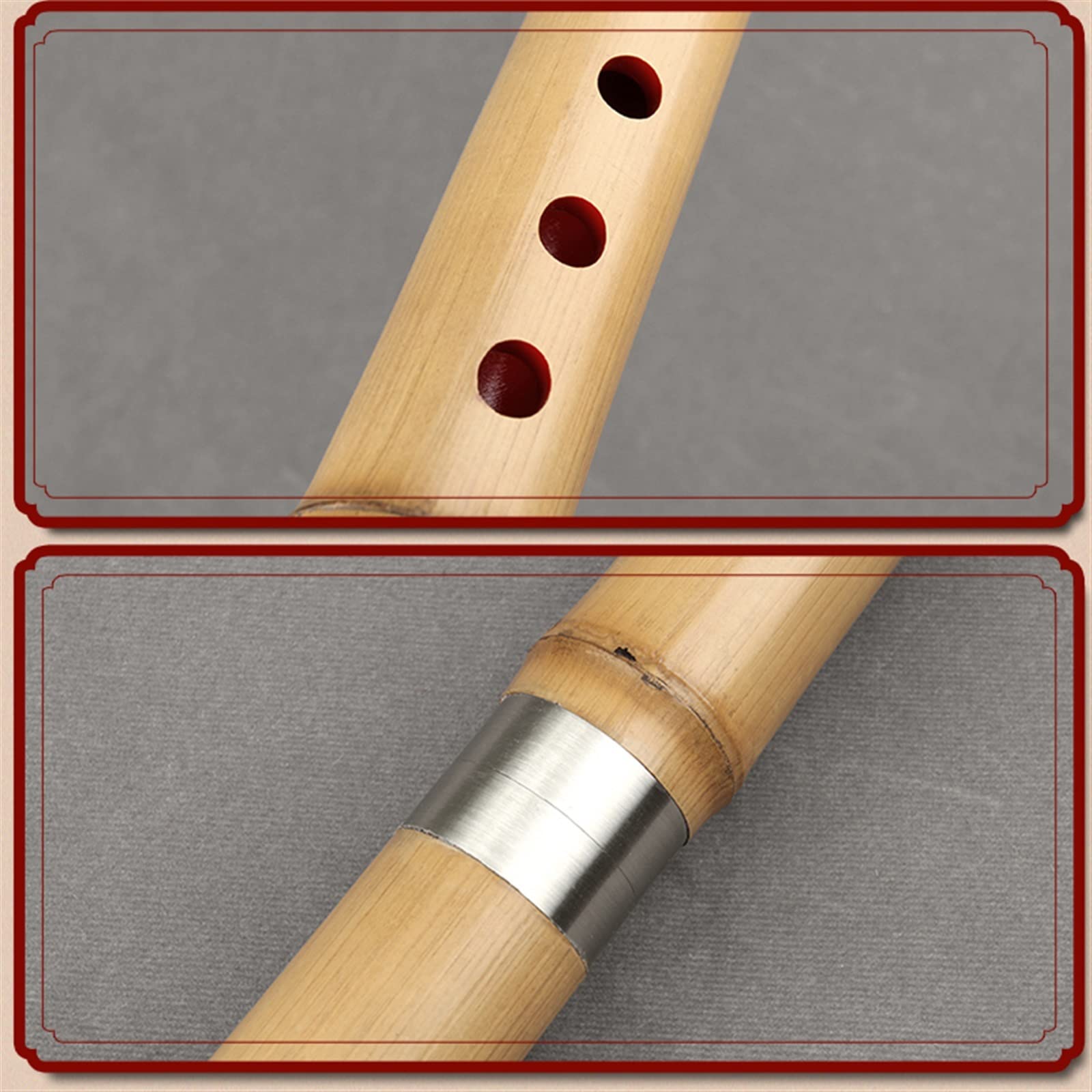 Chiński Flet Bambusowy Tradycyjny Instrument Muzyczny Dęty Drewniany Pionowy Flet Bambusowy Xiao G/F Klucz Dla Początkujących Początkujące Bambusowy Flet (Color : F Key)