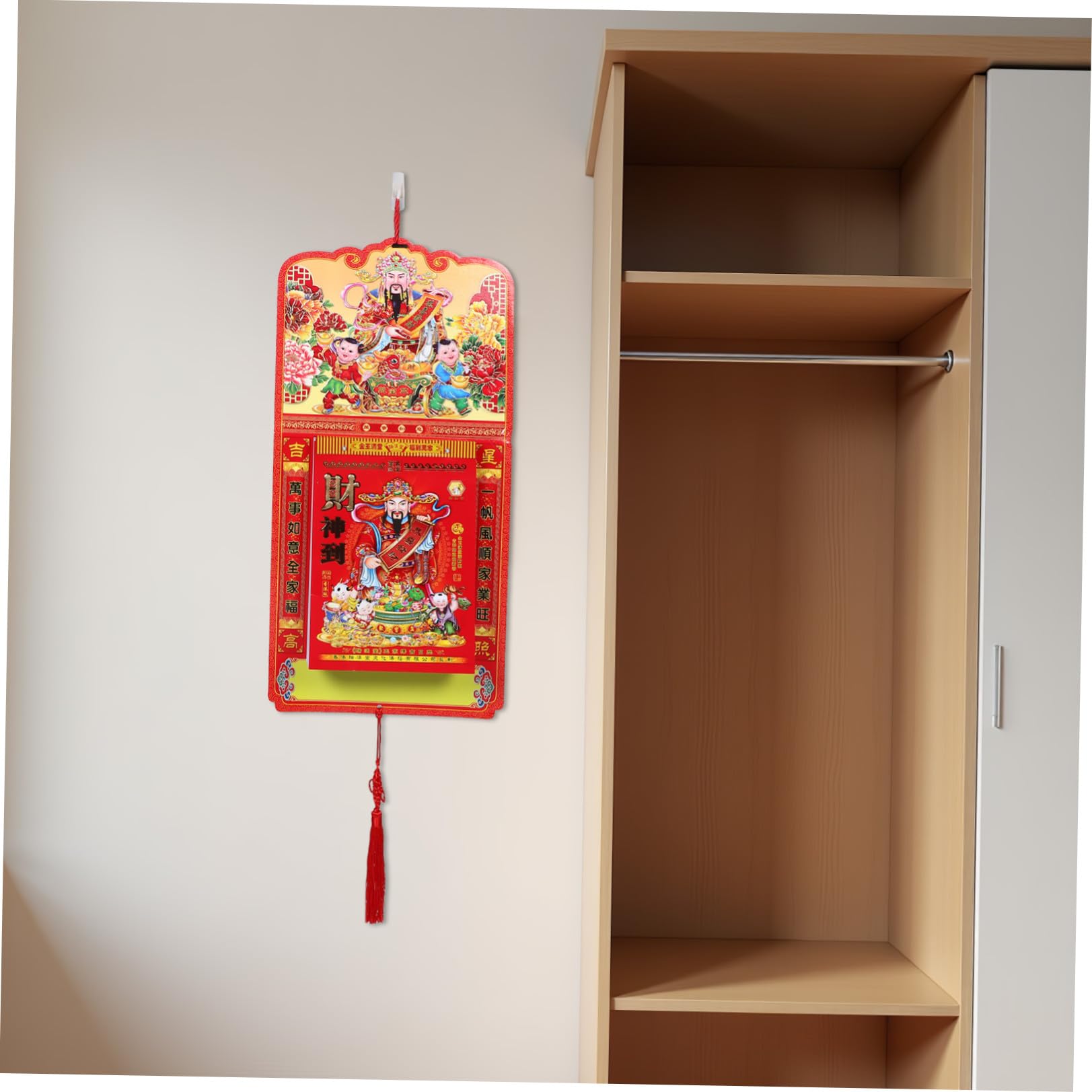 Calendario da Muro Anno della Pecora Strappabile con Calendario Lunare e Astrologico per Ufficio e Casa Decorazione Pratica e Funzionale
