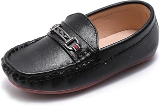 DADAWEN Kinder Jungen Mädchen Mokassin Kunstleder Slip-On Schuhe Schule Hochzeit Ki…