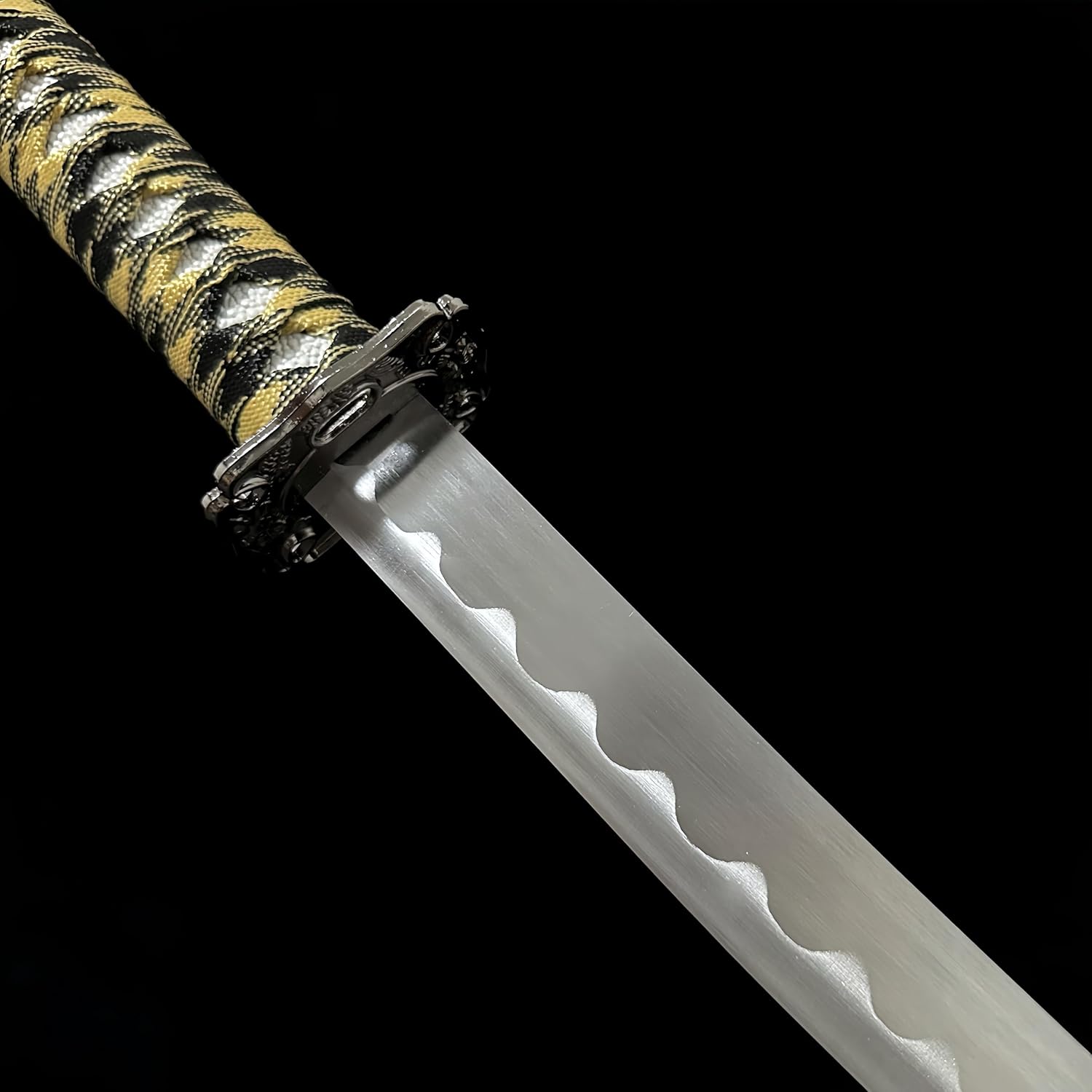 Decorative Samurai Sword Set, 3-Piece Katana Collection with Display Stand, 39.3/31.1/20.4 inches