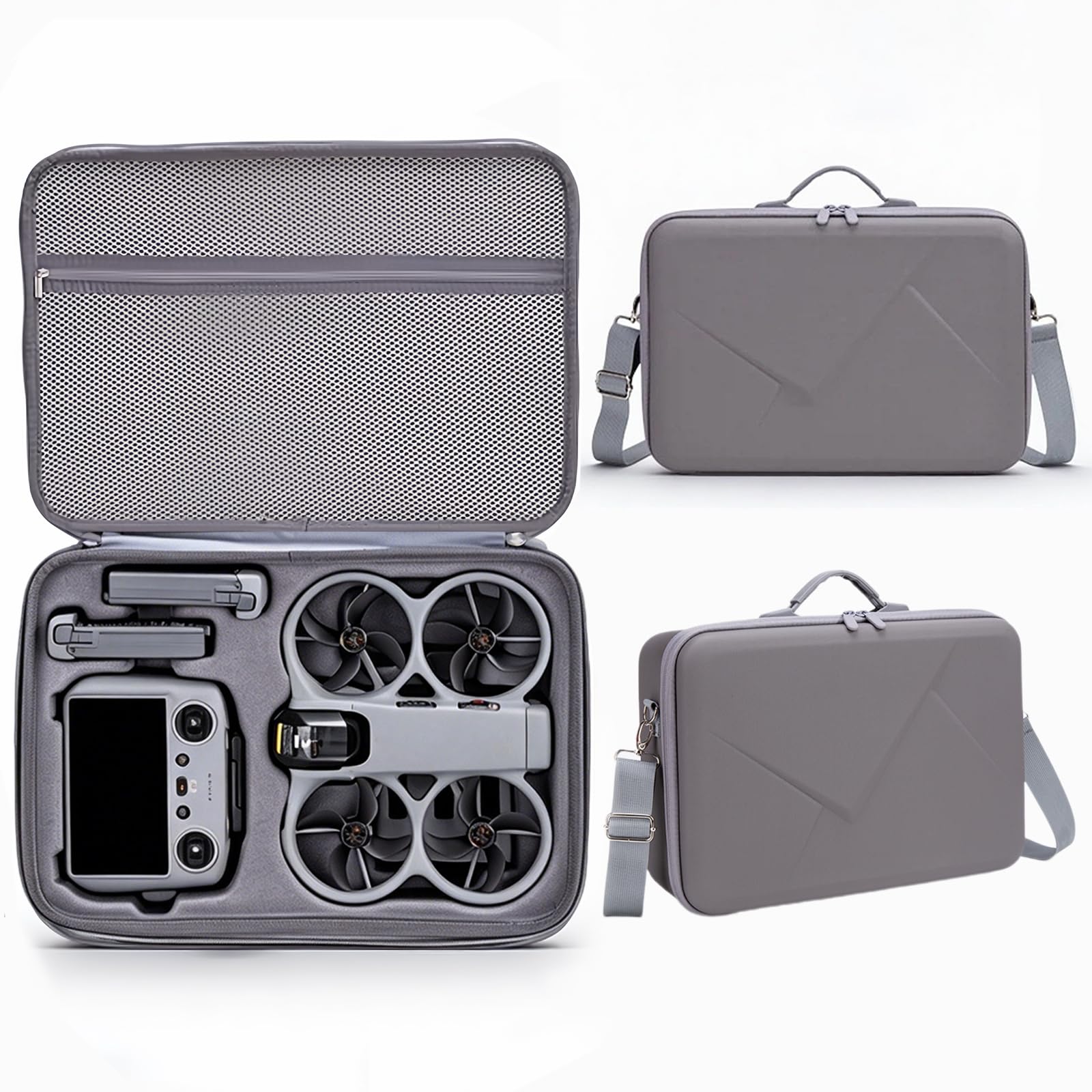 Custodia per DJI Avata 360 Fly More Combo con DJI RC 2 & Charging Hub, custodia rigida per drone e accessori, resistente agli urti, impermeabile