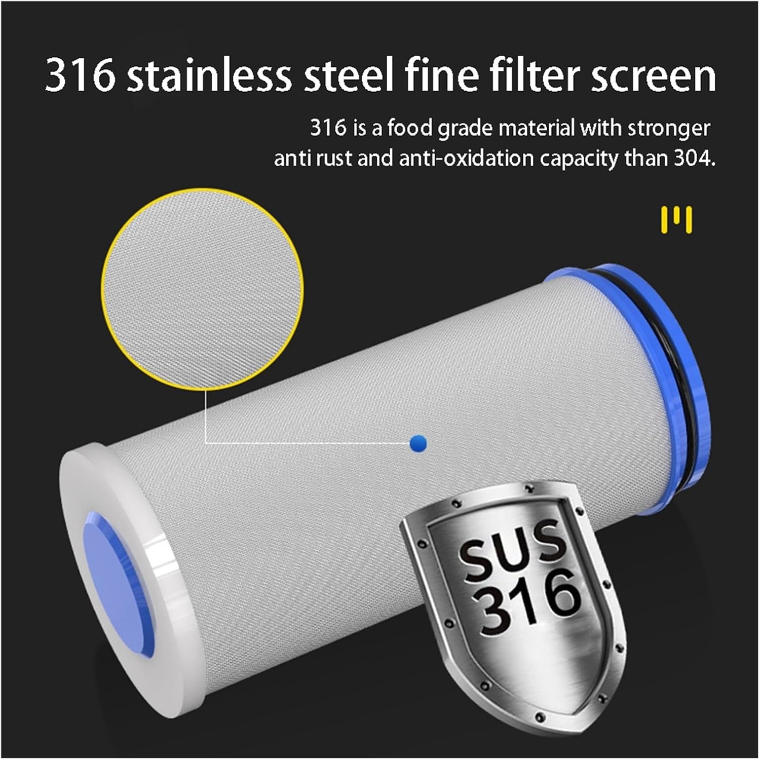 Garden Home Universal Water Purifier Faucet Filters with 1/2" Male Female Thread Strainer Kitchen Bathroom Toilet Accessories Filter