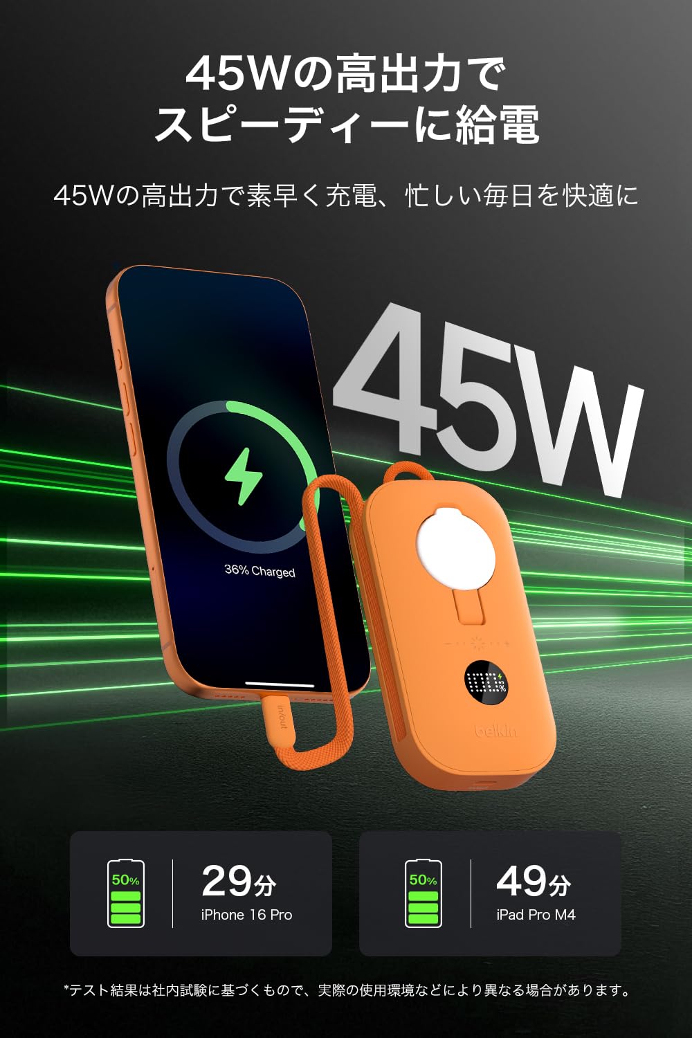 【新品】Belkin モバイルバッテリー 10000mAh 45W USB-C Amazon | Belkin モバイルバッテリー 3C 認証 大容量 10000mAh 最大45W