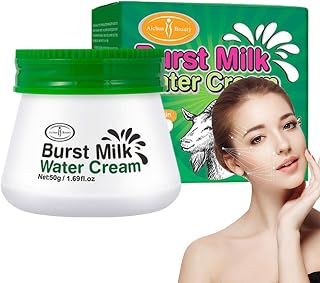 Creme facial leite cabra,Pomada Facial Pele Seca - Bálsamo diário cuidados com a pele para visivelmente firmar e levantar a pele, suave e elástica, 1,69 Fl. Oz Aitong