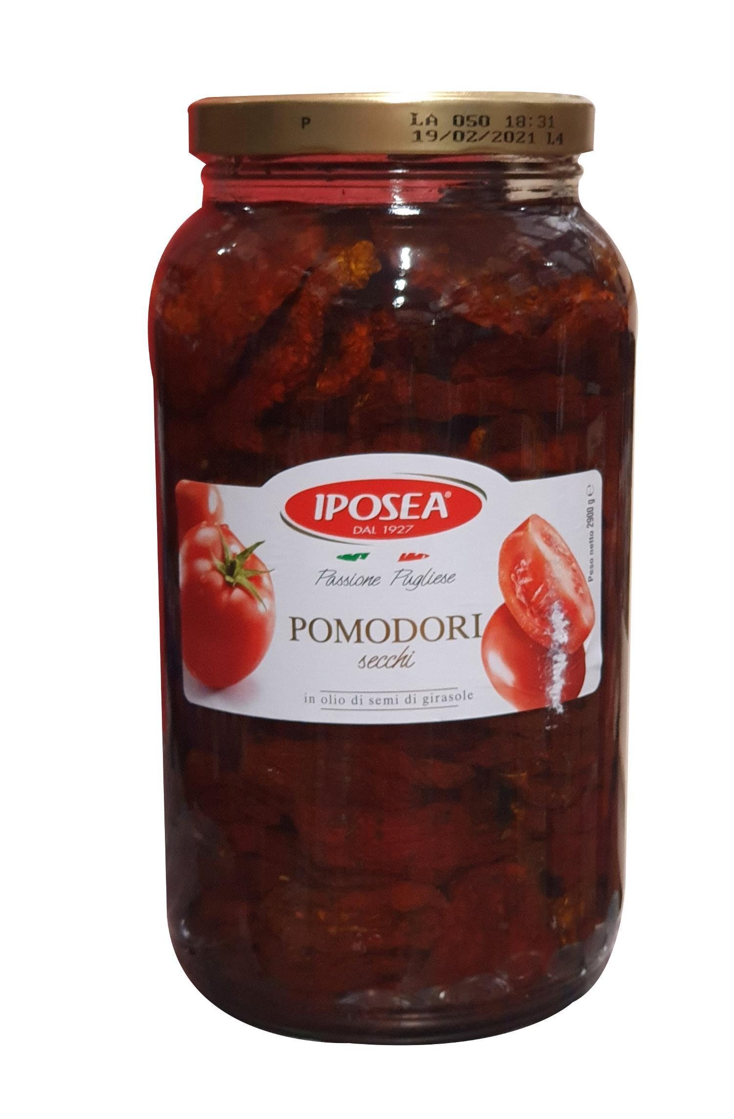 IPOSEA POMODORI SECCHI IN OLIO ML.3100