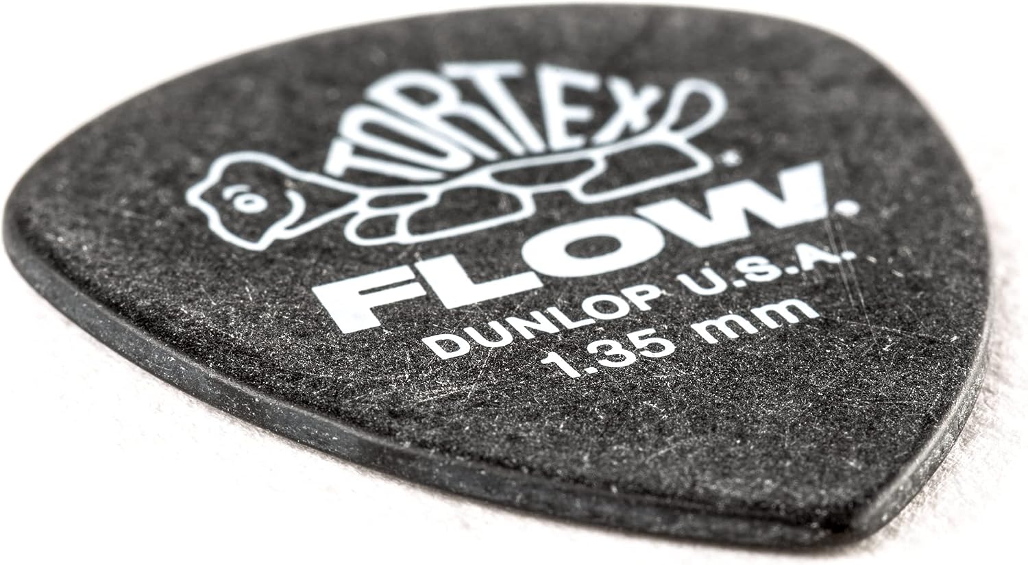JIM DUNLOP Flow Standard 1.35mm Guitar Picks, Black