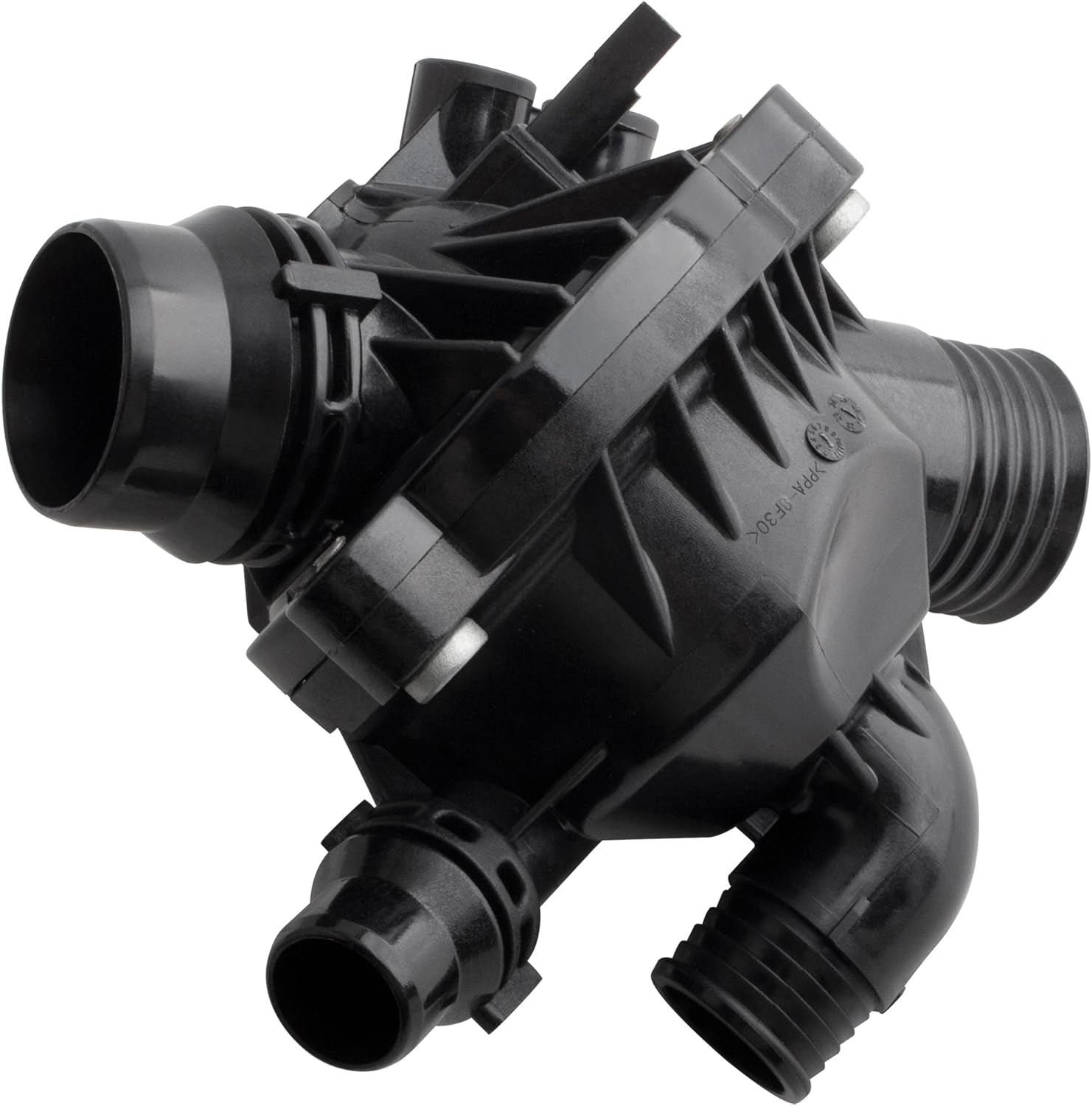 BOXI 902-5155 Engine Coolant Thermostat Housing Assembly Fits for BMW 135i X5 2011-2013 135is 2013 335i 2011-2013 335i xDrive 2009-2013 X1 2012-2015 X6 2011-2014 L6 3.0L / 11537601158