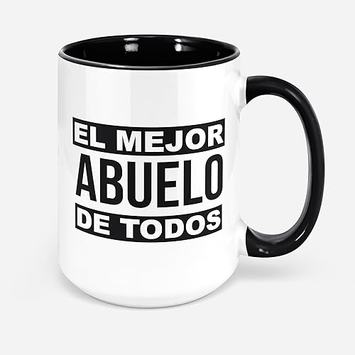 Taza divertida para el abuelo taza para abuelo el mejor abuelo de todos taza del día del padre