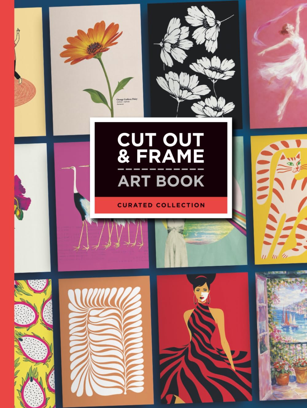 Affiches murales prêtes à encadrer issues du livre d'art détachable multi-tailles