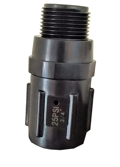 Botberry Presure Regulation for Drip Irrigation in 25 Psi Flow Rate Rate 3/4 Inch (1)