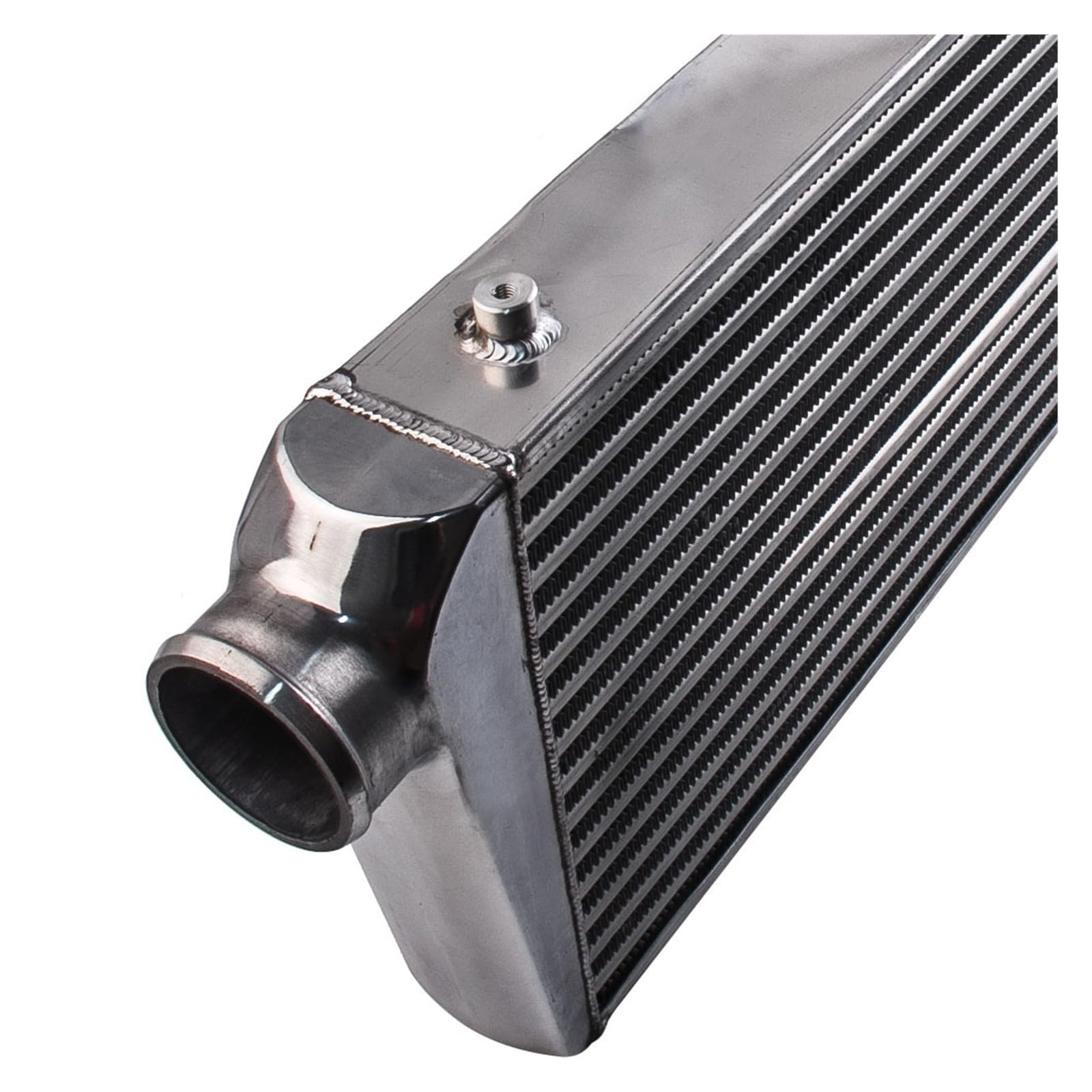 Intercooler 3,0" 600x300x76 + Zestawy Rurek Intercoolera Turbo + Zestaw Węży Uni Intercooler do turbiny samochodowy