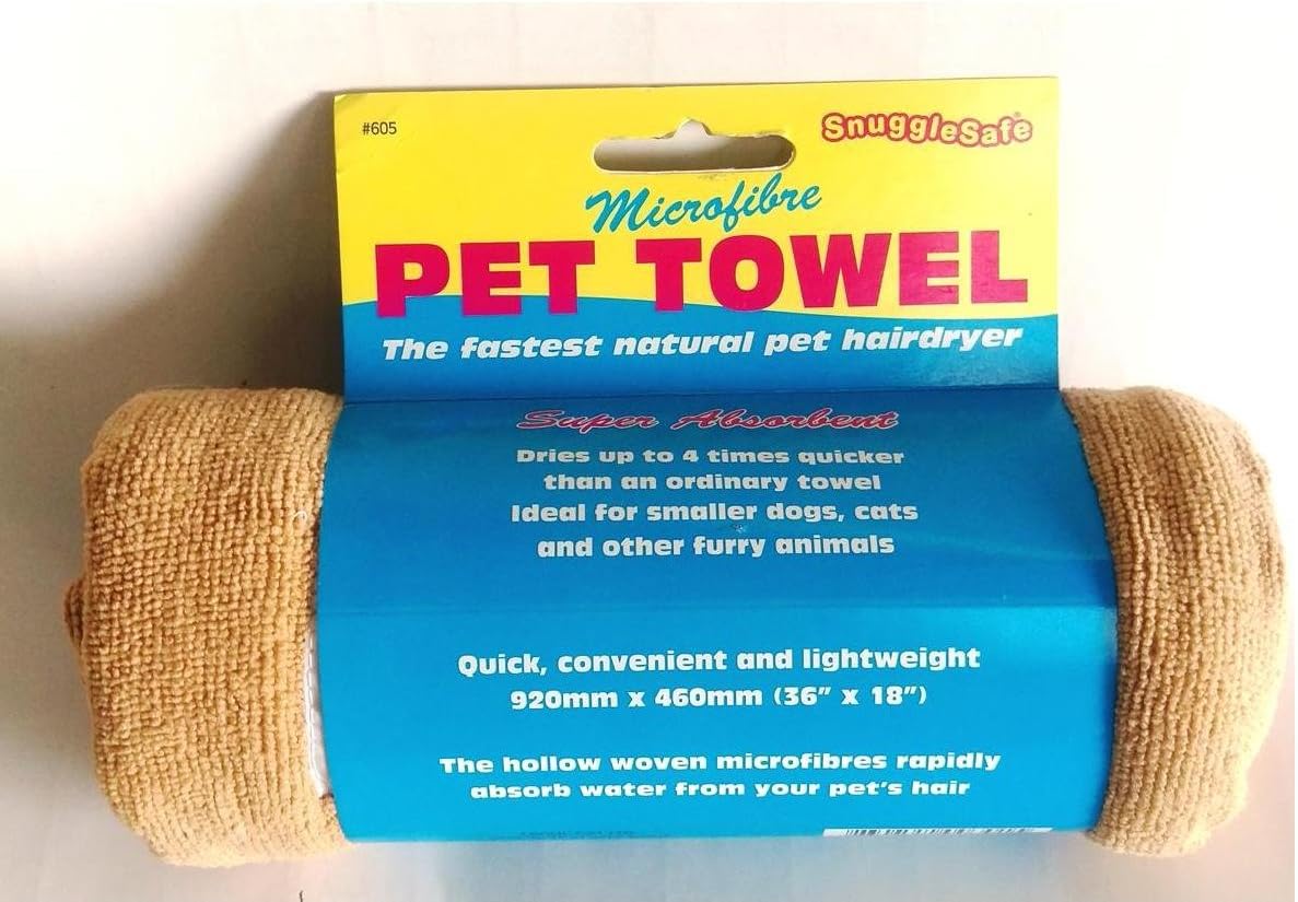 Microfibre Pet Towel, Standard