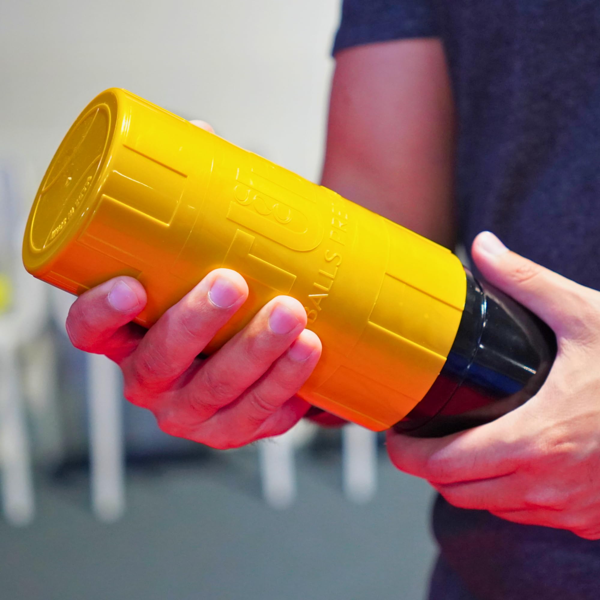 TUBOPLUS X3 Pressurisateur de Balles de Padel et Tennis | Boîte Hermétique | Capacité 3 Balles