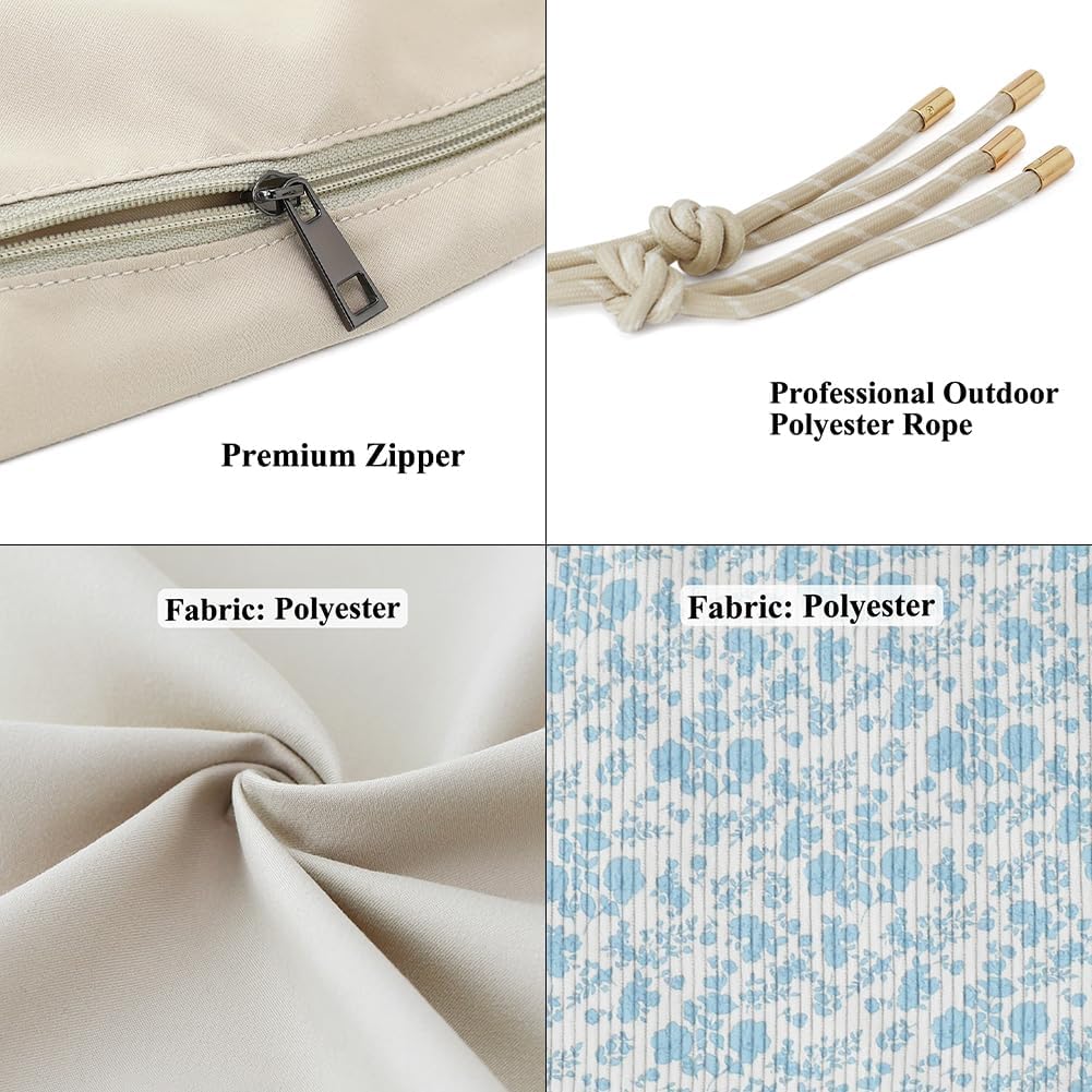 Original Design Boho Corduroy Print Drawstring Backpack - Lightweight Cinch Sackpack for Women, Perfect for Gym, Travel, Beach, and Outdoor Sports - Image 6