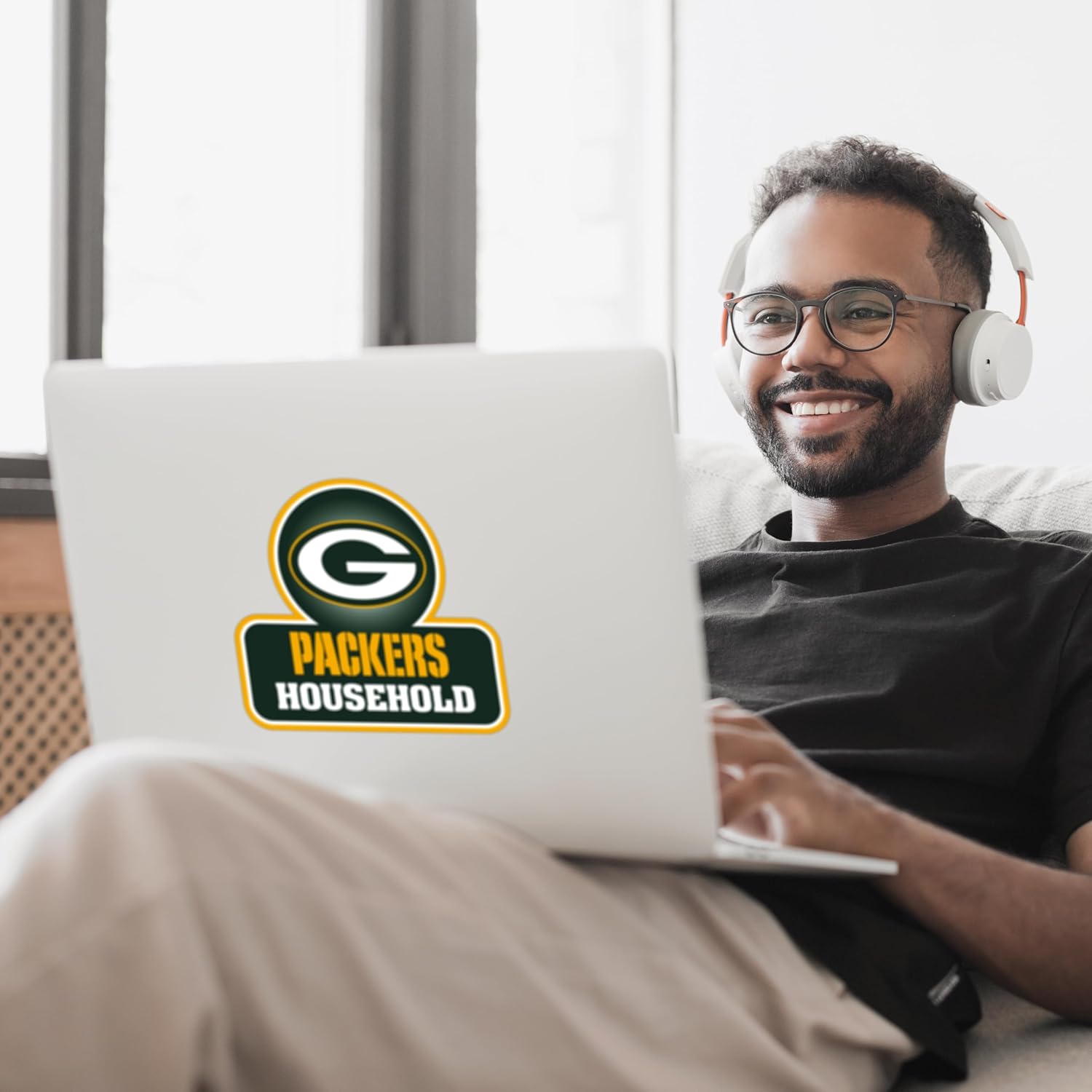 Siskiyou Sports NFL Green Bay Packers Household Auto Decal, Team Colors, One Size - Image 5