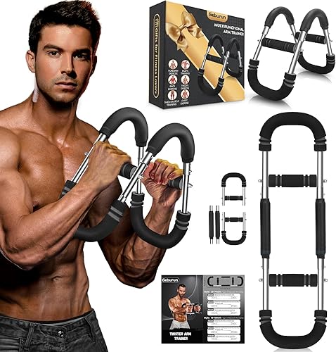 Miniatura 8 de Twister Arm Trainer, 20-120 lb Adjustable Chest Workout Equipment, Gifts for Men Women, Forearm Strengthener Arm Exercise Equipment Ideas Gifts for