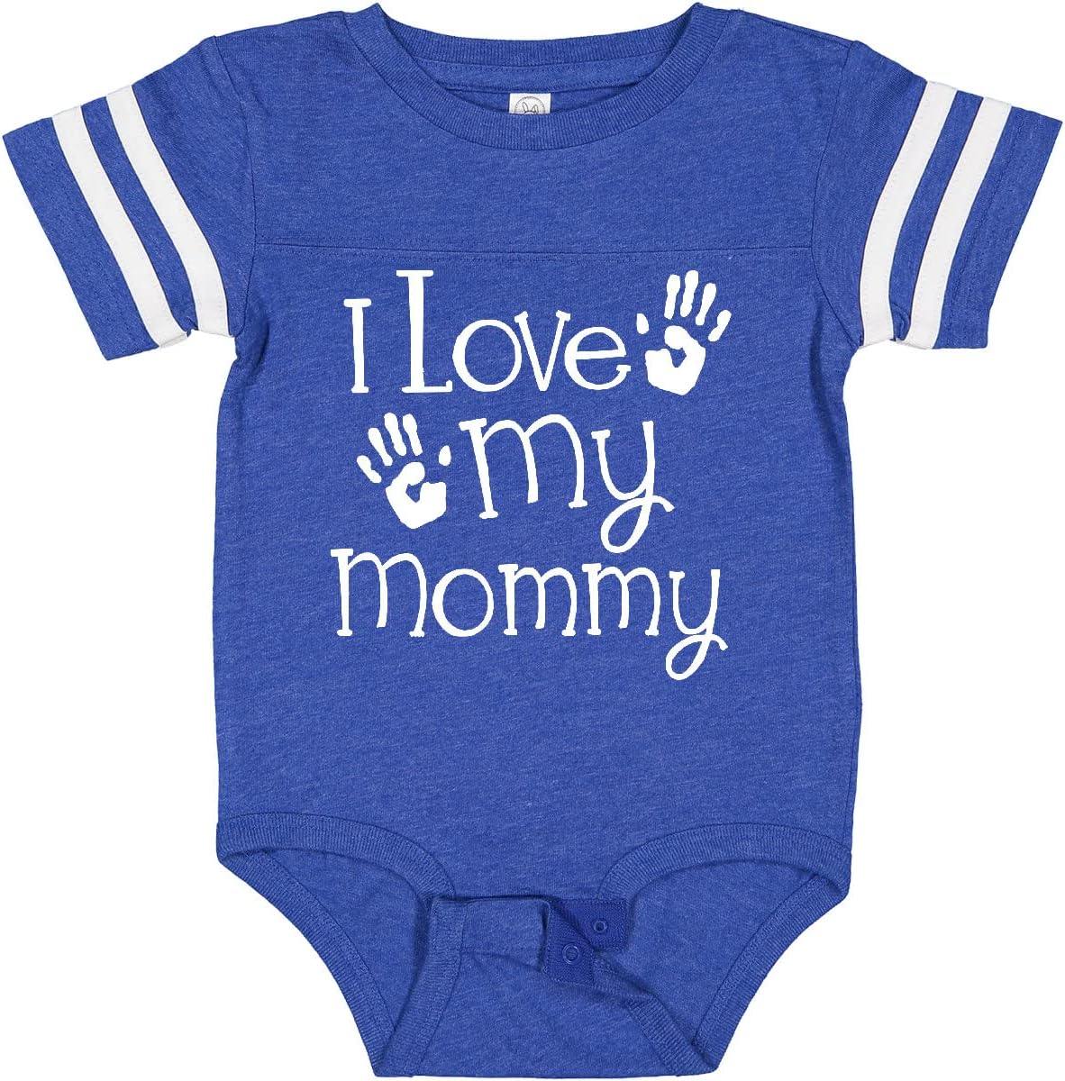inktastic I Love My Mommy Mothers Day Baby Bodysuit