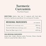 NATURE'S BOUNTY Turmeric Curcumin Plus Black Pepper, 1000 mg, Anti-inflammatory, Capsules, 108.9 g