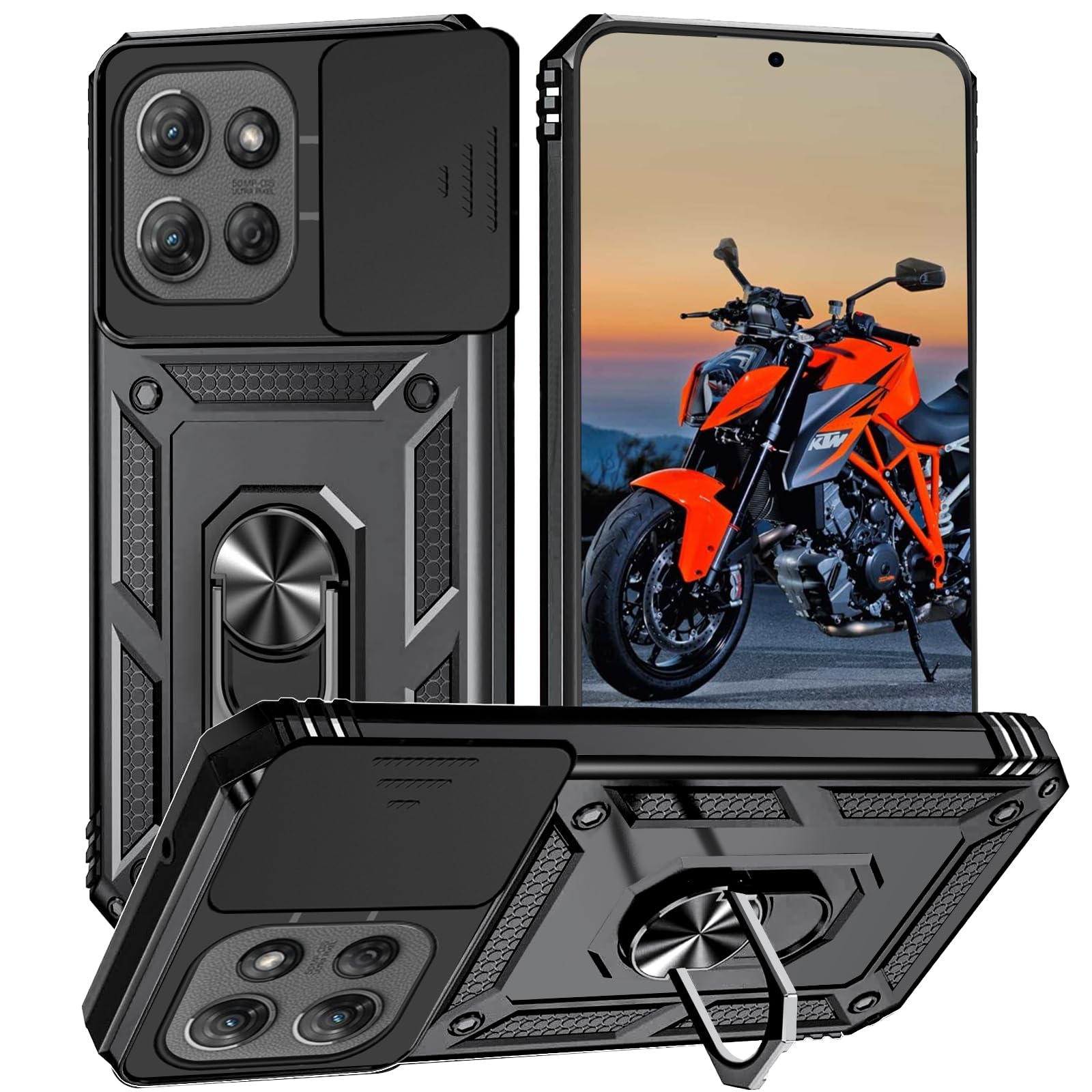 Custodia Per Motorola Moto G 2025, Con Copertura Per Fotocamera - Foto 8