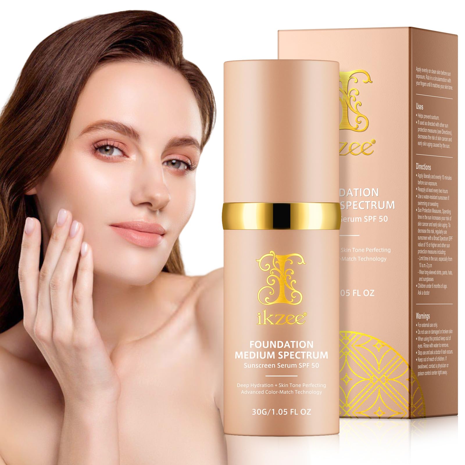 Amazon.com : Color Changing Foundation 4 in 1 Medium Spectrum
