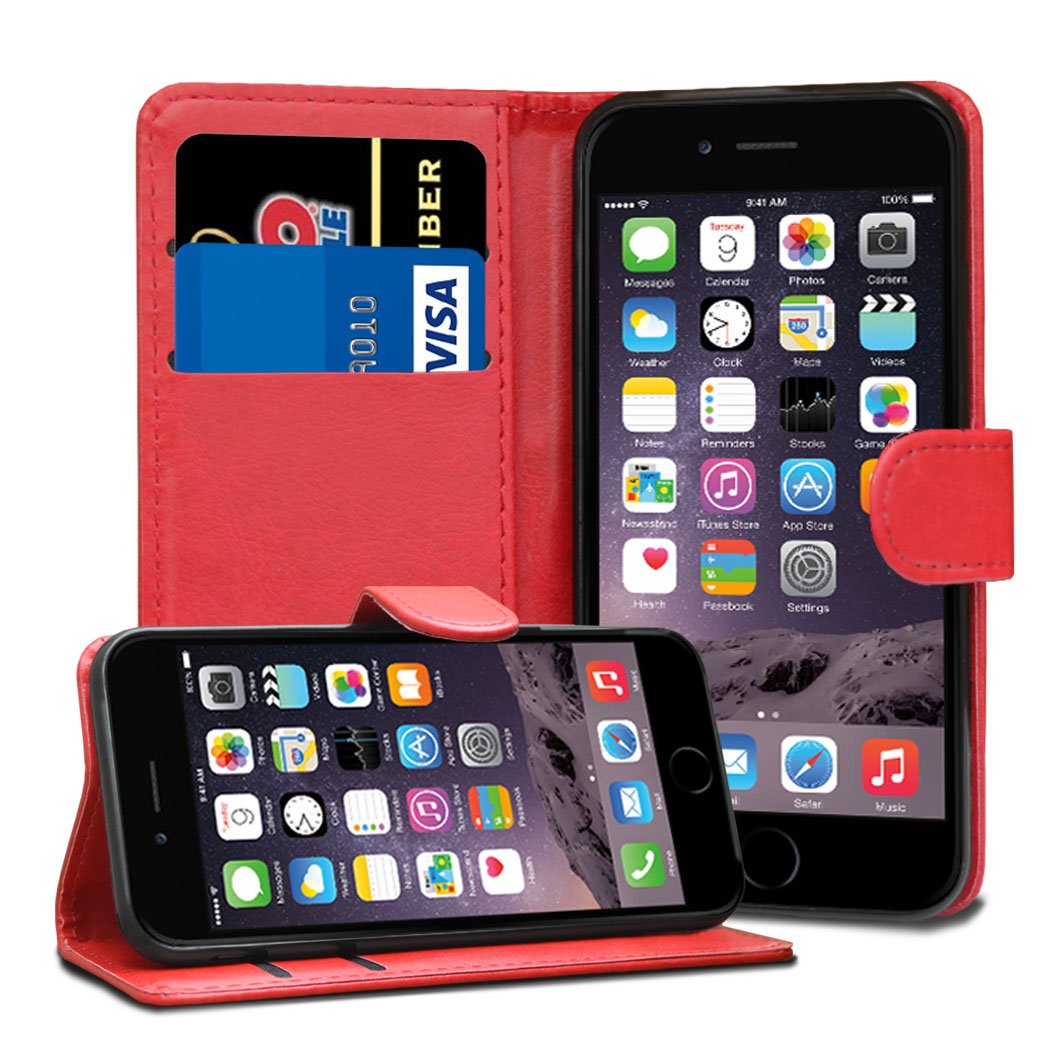GAPlus® - Custodia sottile a portafoglio in pelle con