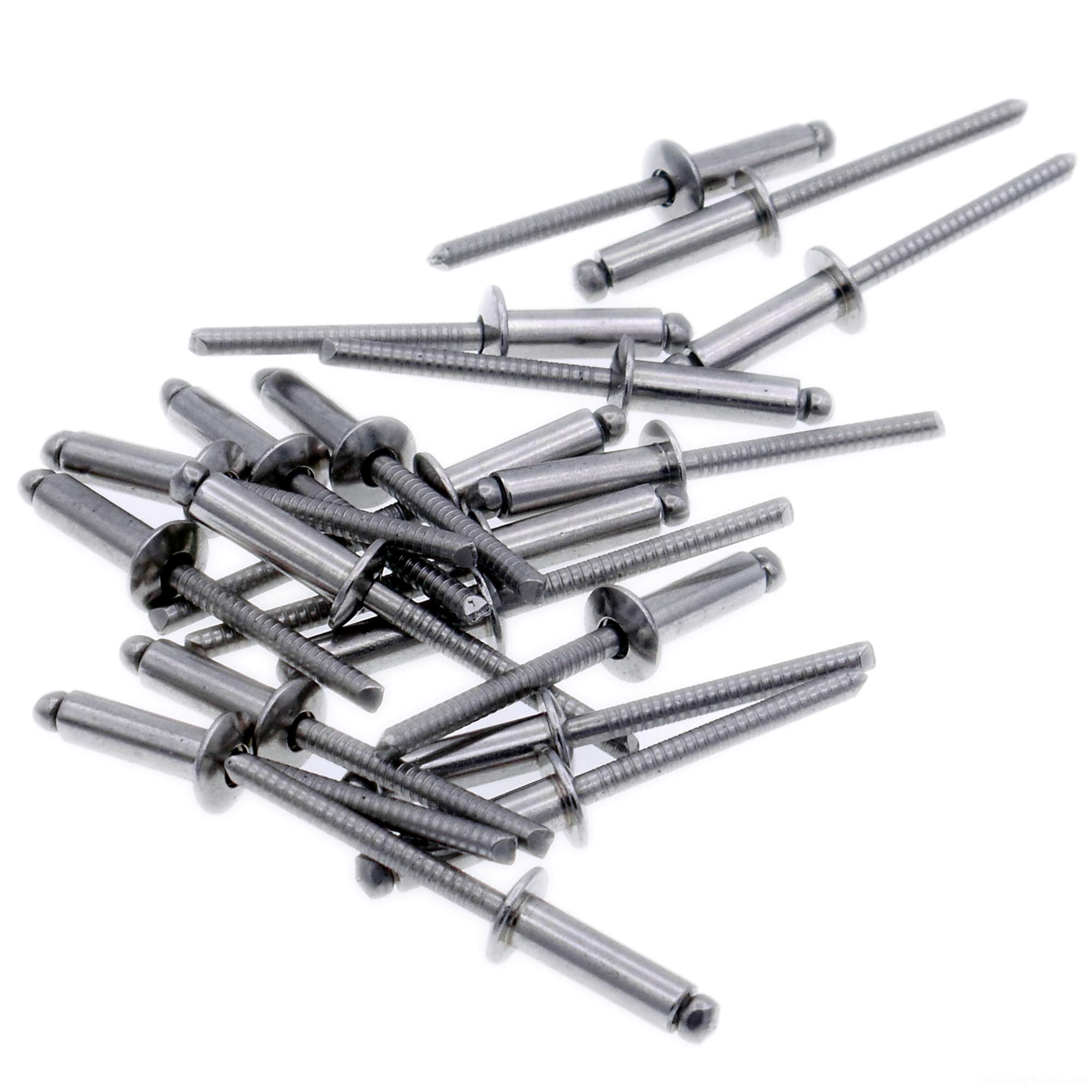Singularity Supplies M4.8 (4.8Mm X 18Mm) Dome Blind Rivet - Stainless Steel (A2) (Pack Of 20)
