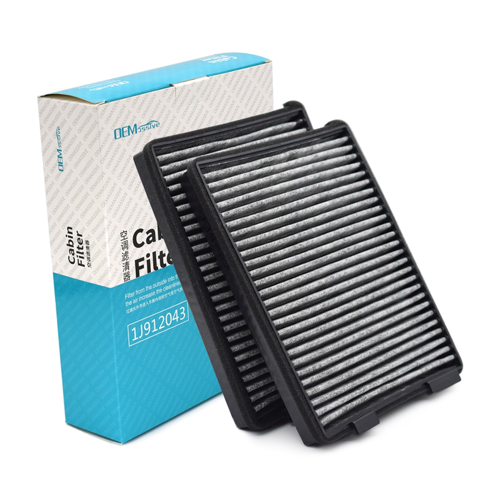Photo 1 of Cabin Air Filter Fit for 5 Series BMW E39 520i 523i 525i 528i 530i 540i 520d / for alpina B10 D10,OE?64119216588 64110008138?2Pack?