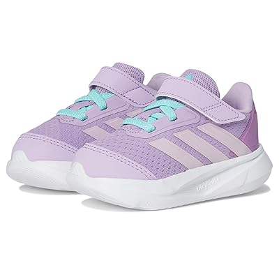 adidas Kids Duramo SL Elastic Lace Shoes (Toddler) Kids Shoes Powder Plum/Ice Lavender/Flash Aqua
