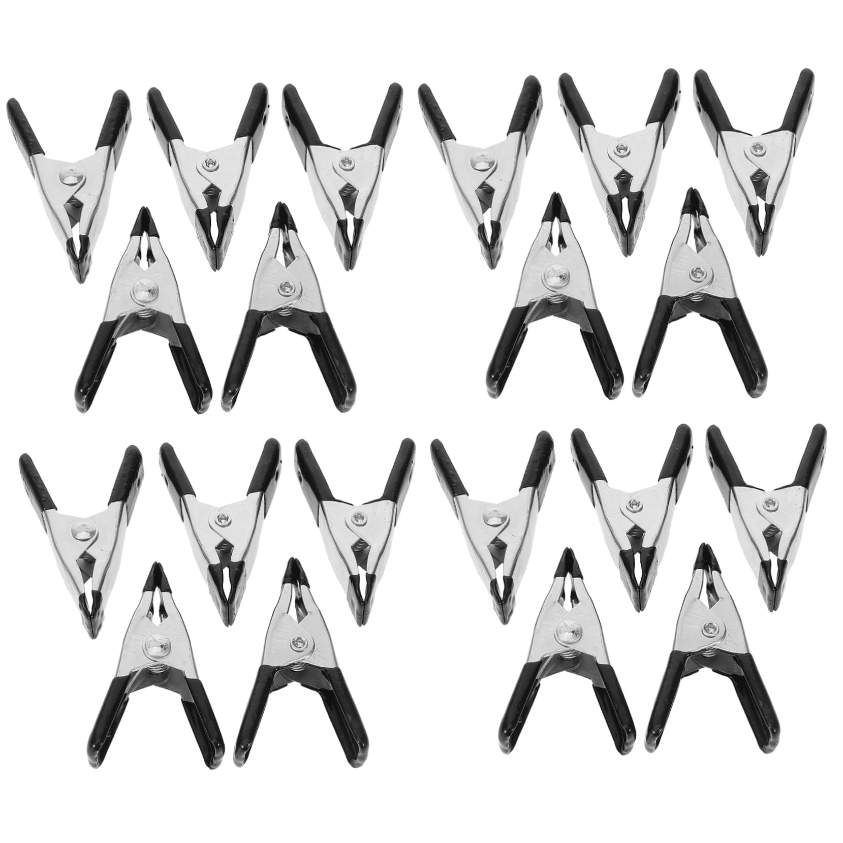 SHINEOFI 4 Set Clip Per Fondali Fotografici Da Fermagli Resistente Per Telo Accessori Per Fotografia E Lavori Falegnameria Impermeabili E Durevoli 20 Pezzi*4