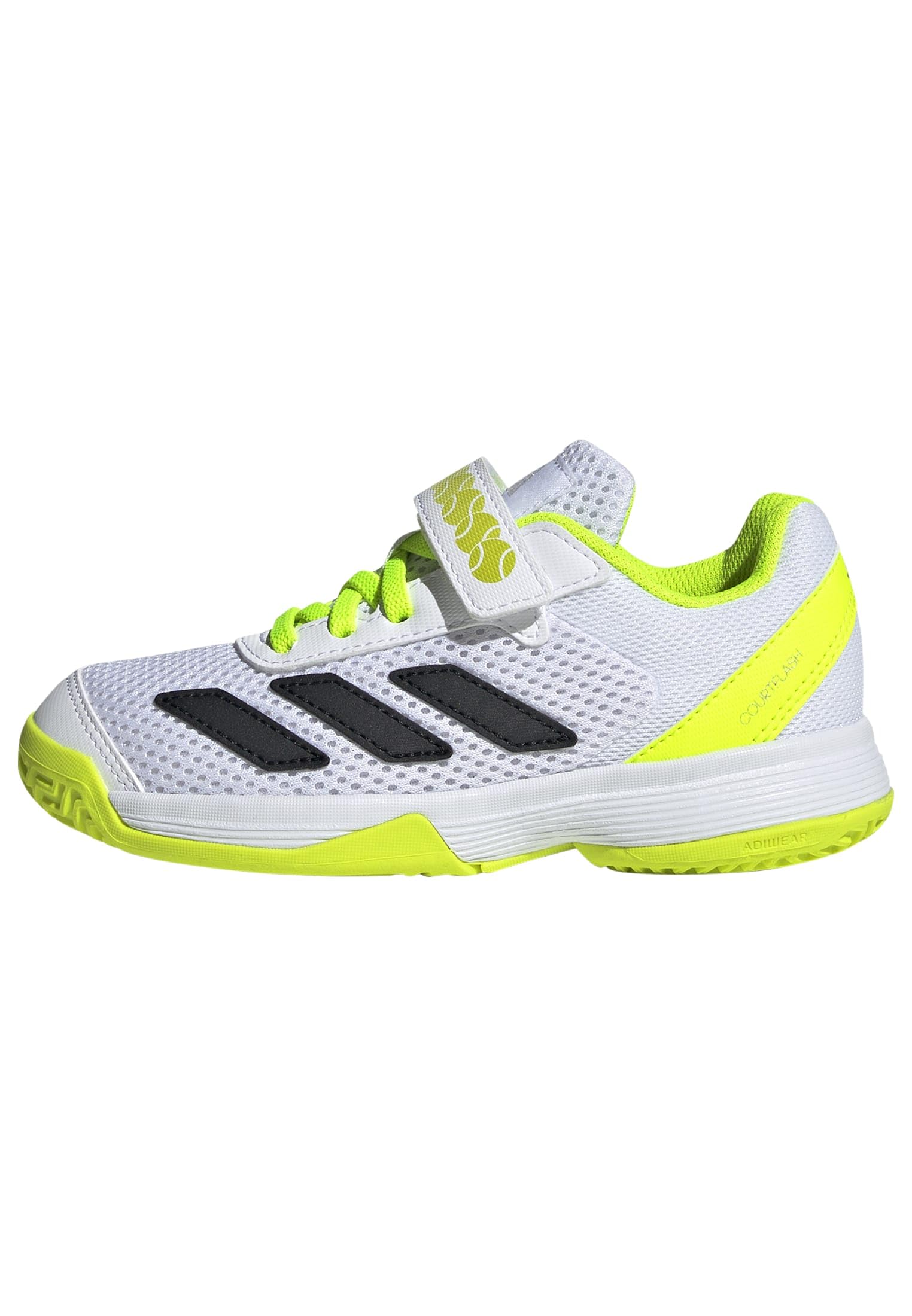 adidas Unisex Kids Courtflash Hook-and-Loop Tennis Shoe