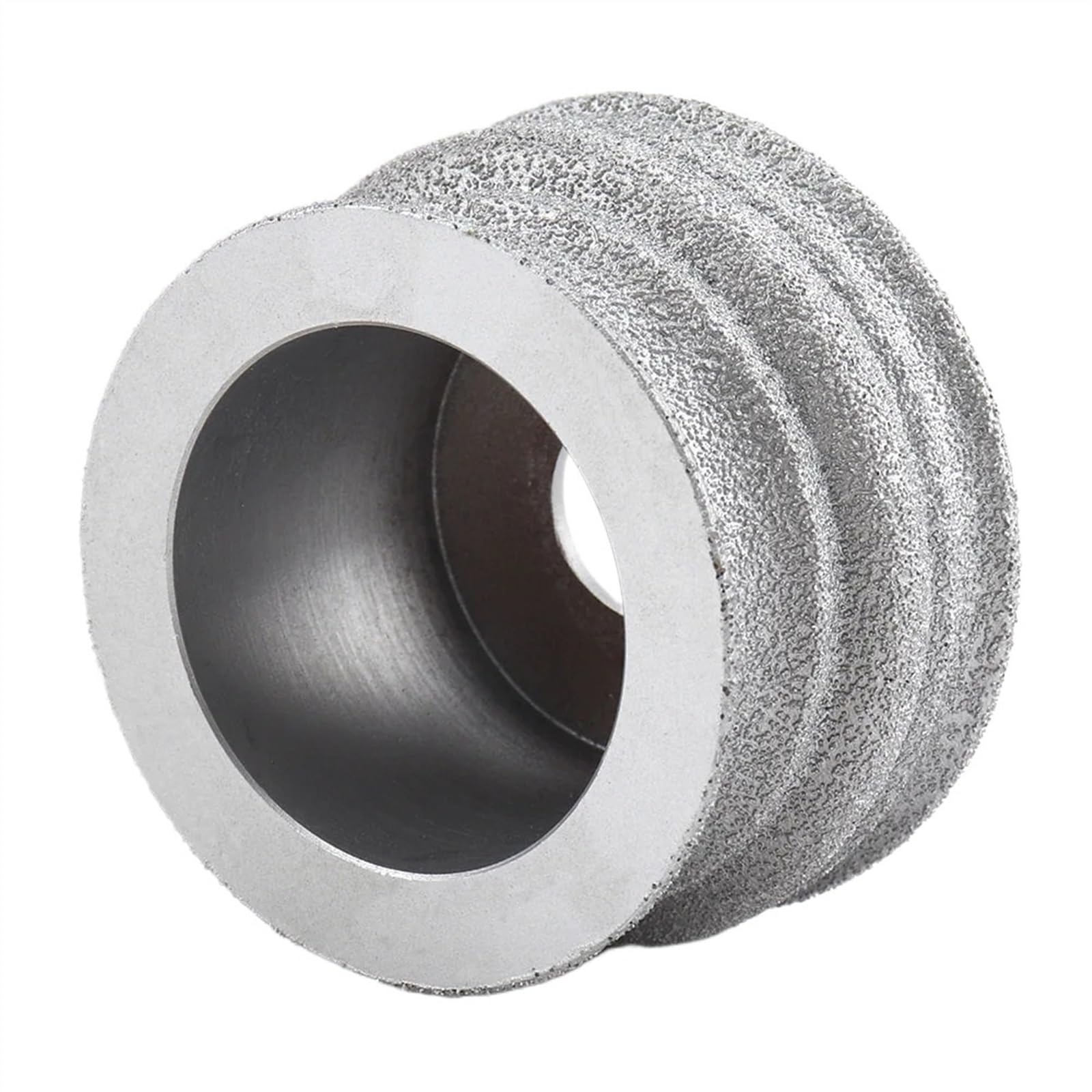 SHOKHI 1PC 75mm Diamond Segment Grinding Vacuum Brazed Diamond Profile Grinding Wheel for Vacuum Brazed Diamond Tool (Size : Begonia Edge)