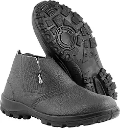 Botina Com Solado Em Poliuretano Monodensidade, Com Elástico, Com Biqueira, Nº 42, Ben 0042