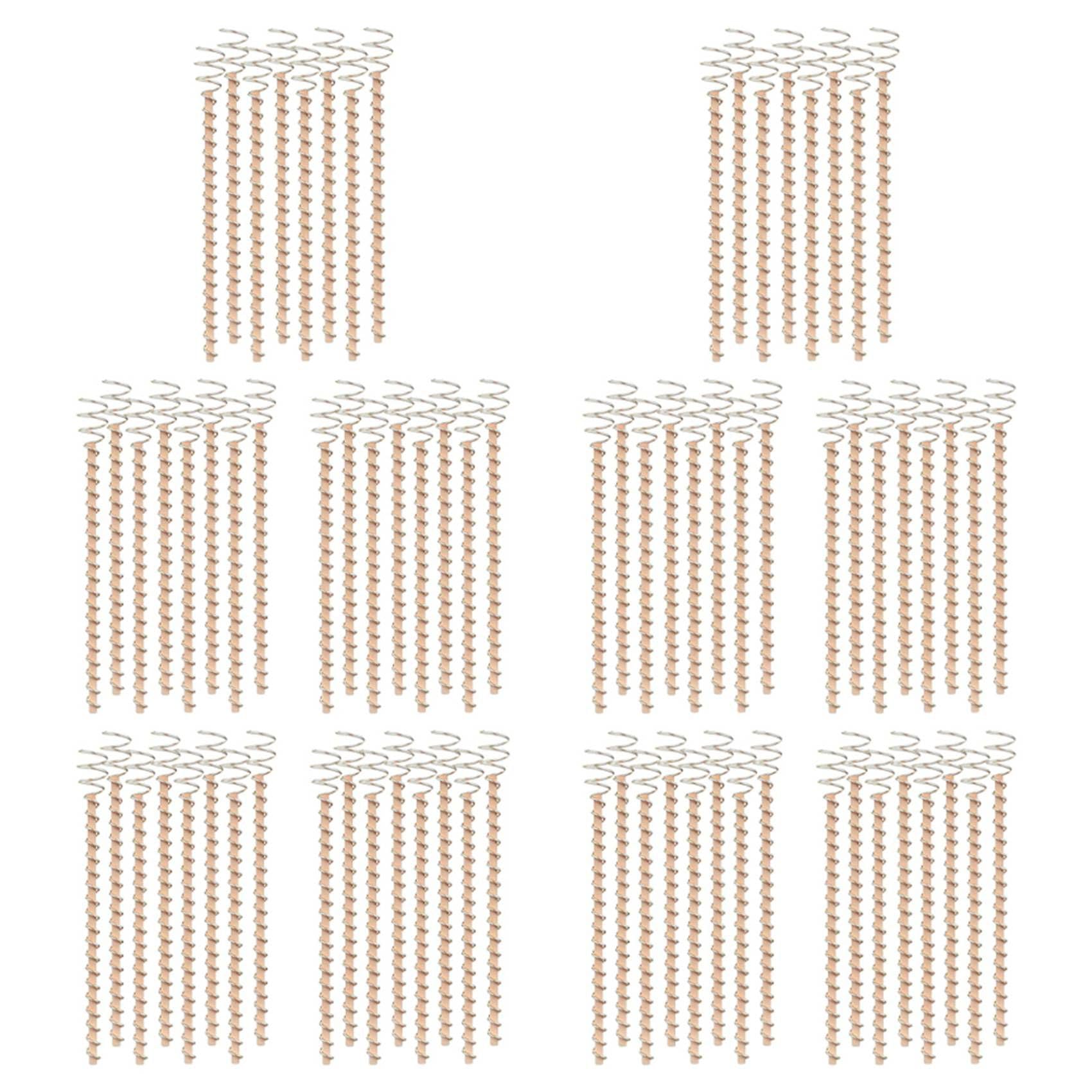 Jnchdghwa As Shown 80-Pack Electroculture Copper Gardening Antenna - Pure Copper Wire, Stakes For Growing Plants (12 Inch)