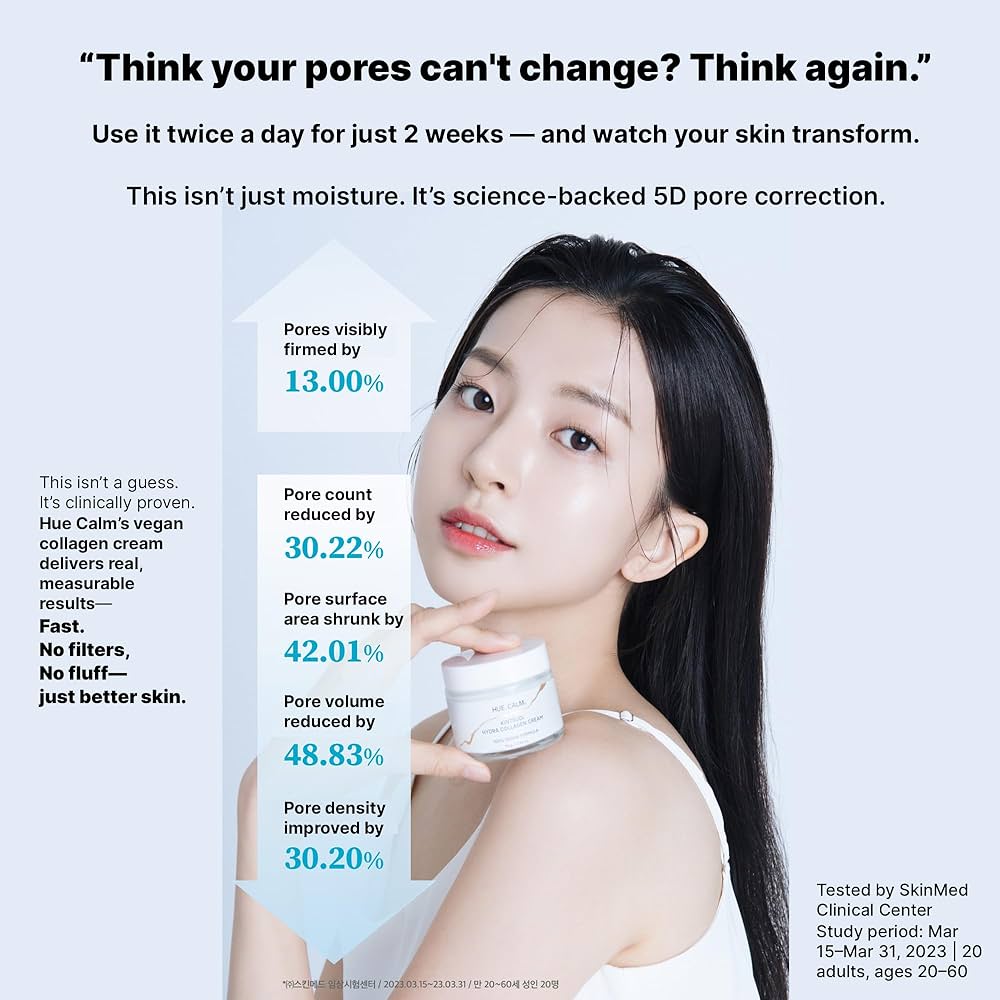 HUECALM KINTSUGI(ヒュカム)ハイドラコラーゲン保湿クリーム70g Amazon.com: HUECALM Kintsugi Hydra Collagen Cream – Vegan