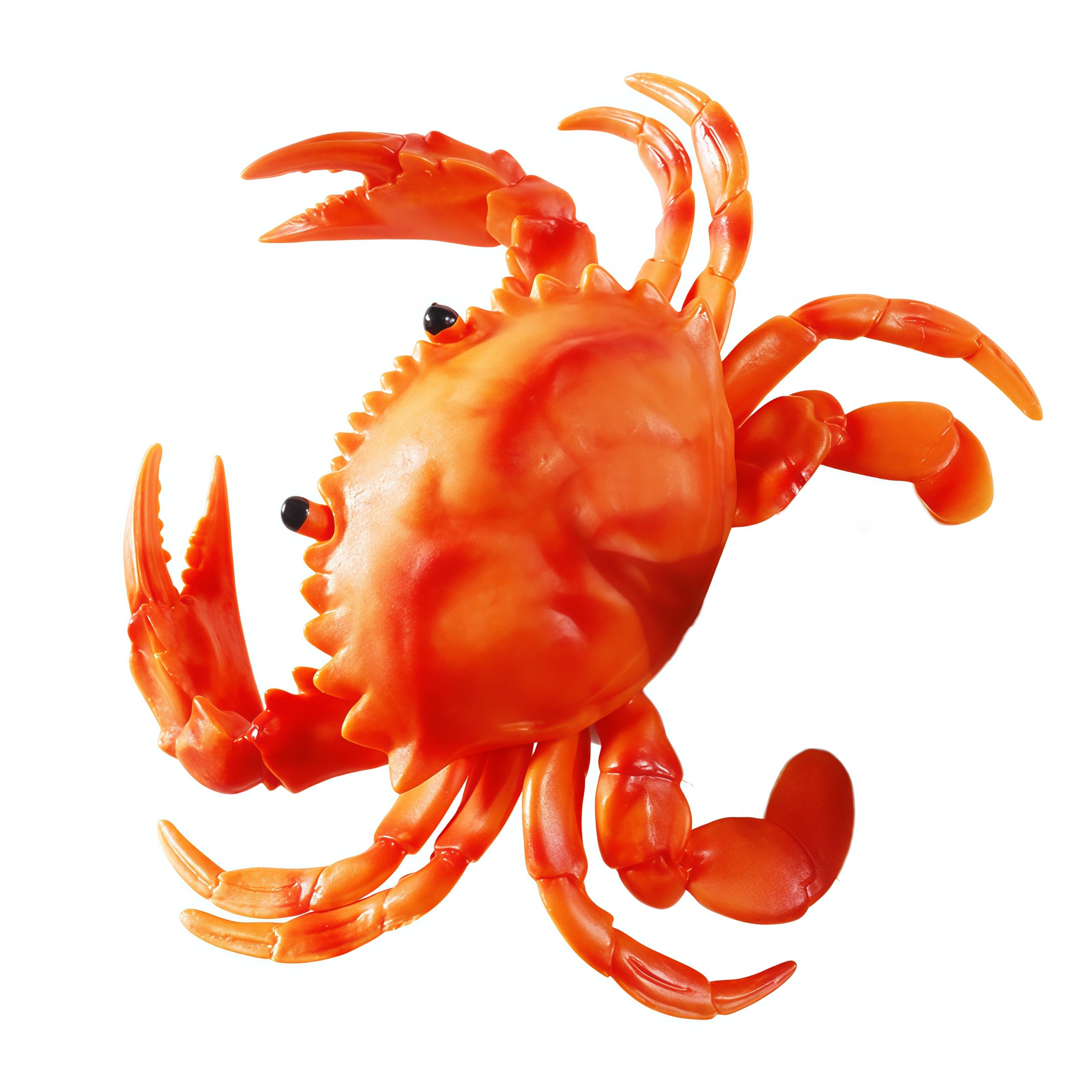 NAUZE Realistic Crab Model Marine Animal Ornament Model for Fish Tank Decor Sea Creature Model Role Play Educational Play Ornament for Home Garden Aquarium Decoration.