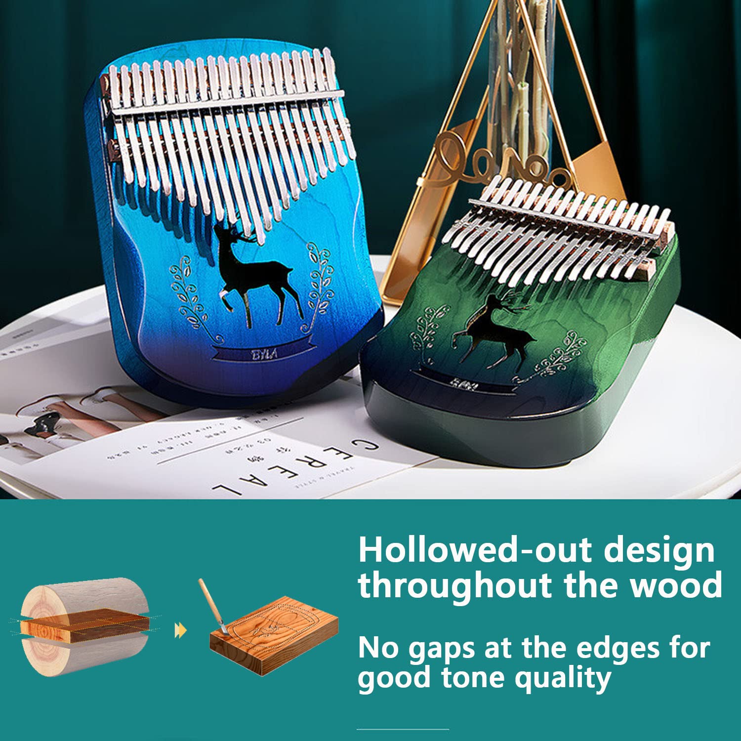 1727 ○ カリンバサブピアノポータブル　17キー　フルセット 開梱 設置?無料 】 1727 ○ フルセット 17キー カリンバサブ