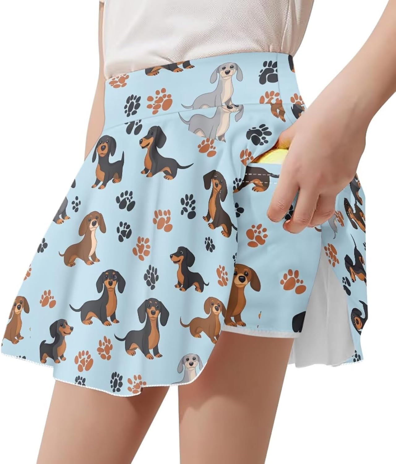 Athletic Skorts for Girls Golf Tennis Skirts with Shorts Active Skort