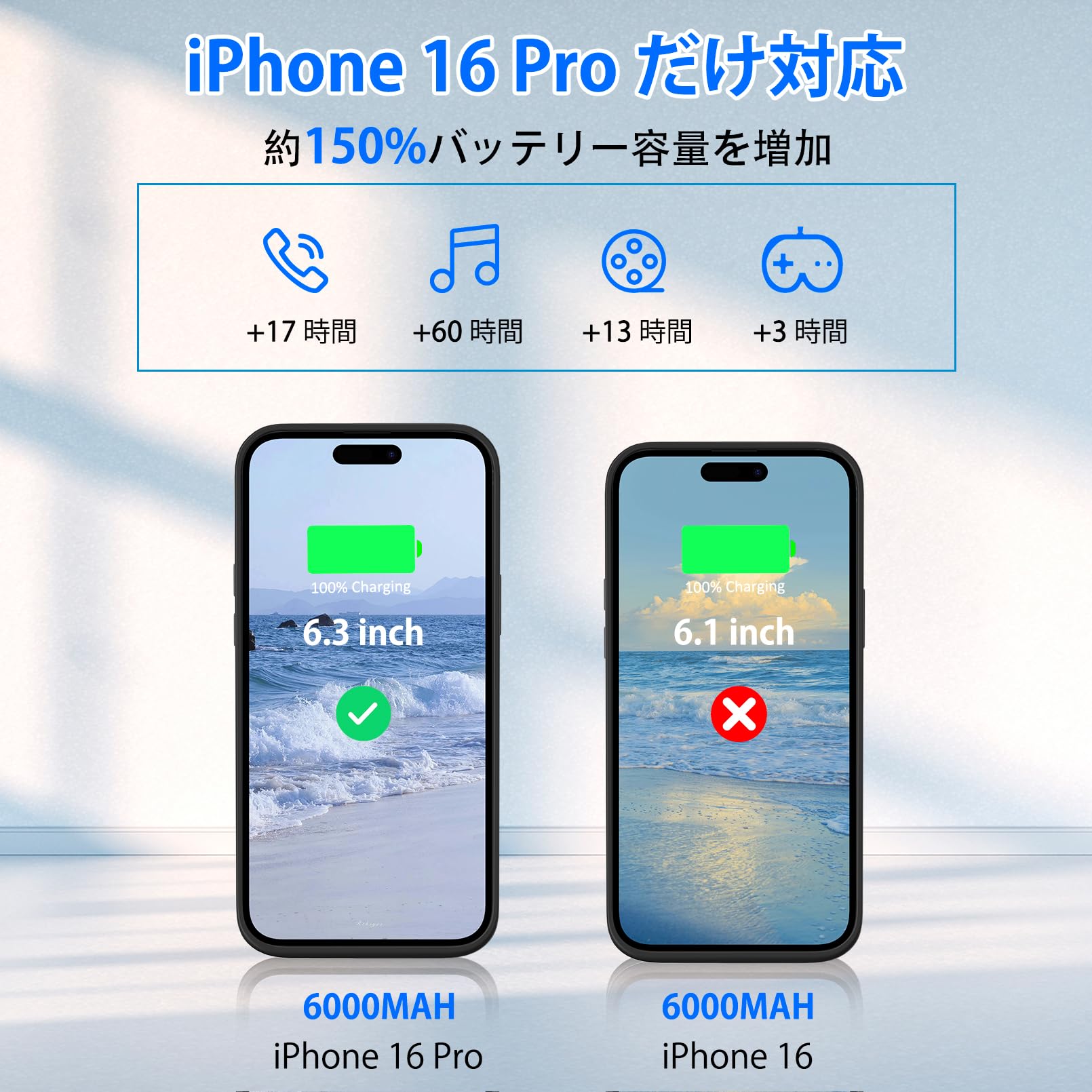 iPhone16 バッテリー100% 128GB 充電器付き