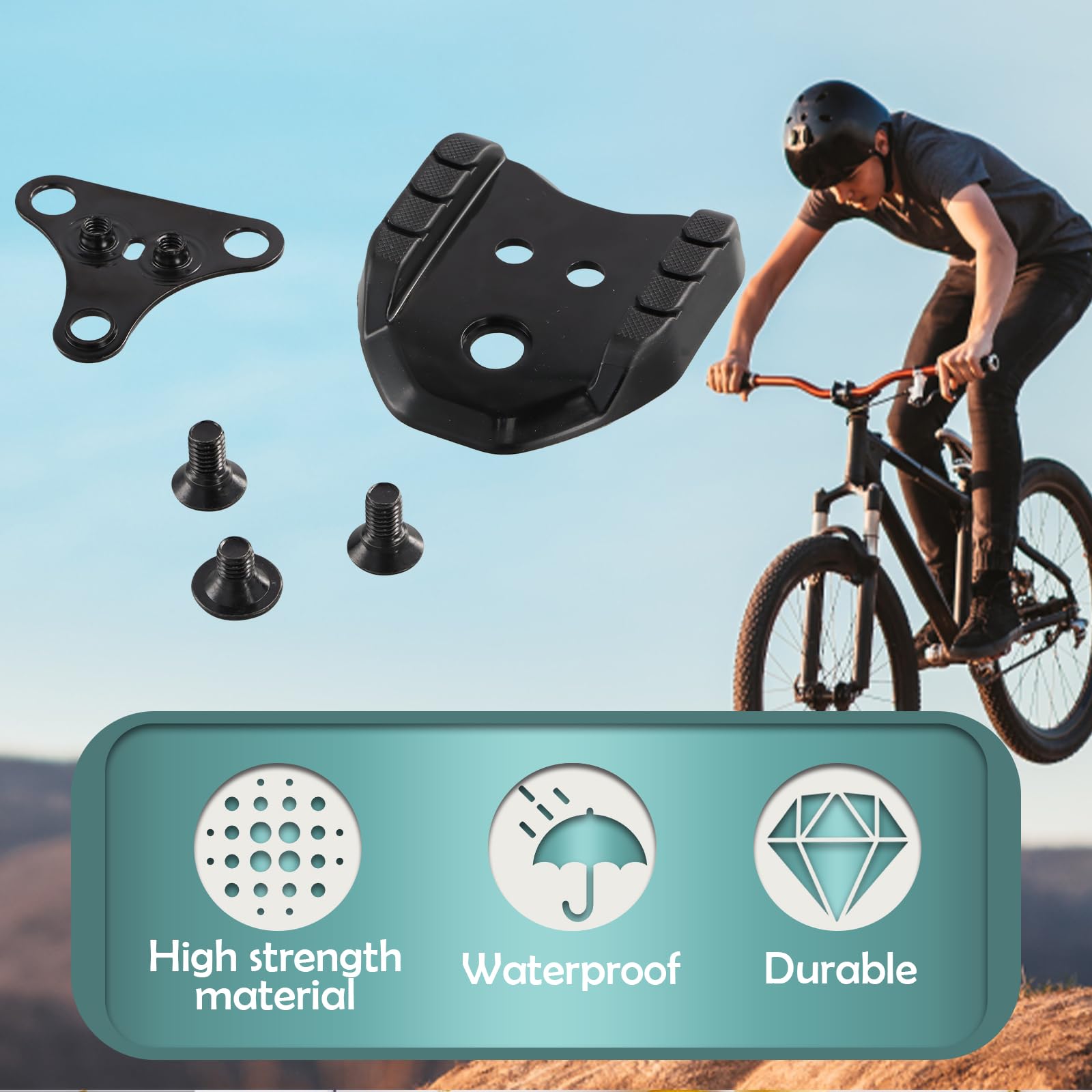 SPD Cleats Adapter 2 Stück - Konverter Für Rennrad Auf MTB Pedale