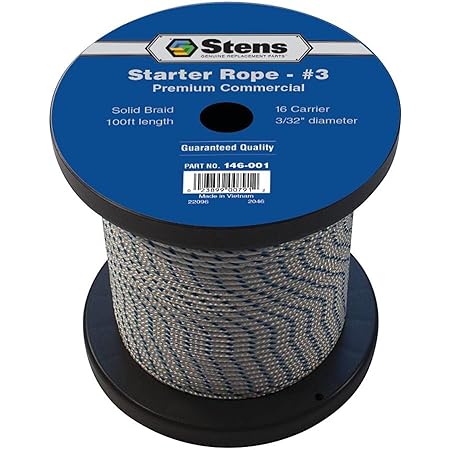 Toro Pull Cord Fits Stens 145-608 Diamond Braid Starter Rope
