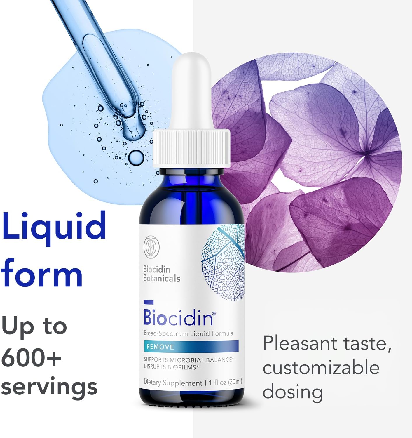 Biocidin Liquid Formula - Biofilm Buster & Broad-Spectrum Botanicals for Gut Detox Cleanse Support - Promotes Microbial Balance, Gut Health & Clearance of Unwanted Microbes (1 Oz) - Image 4