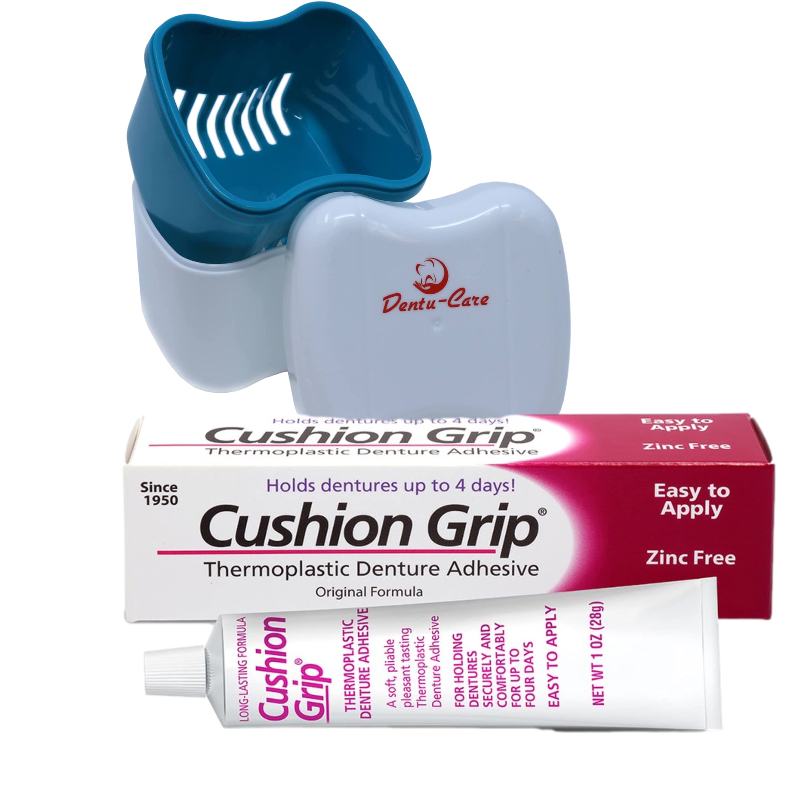 Buy Cushion Grip Denture Adhesive Max Hold Thermoplastic Denture