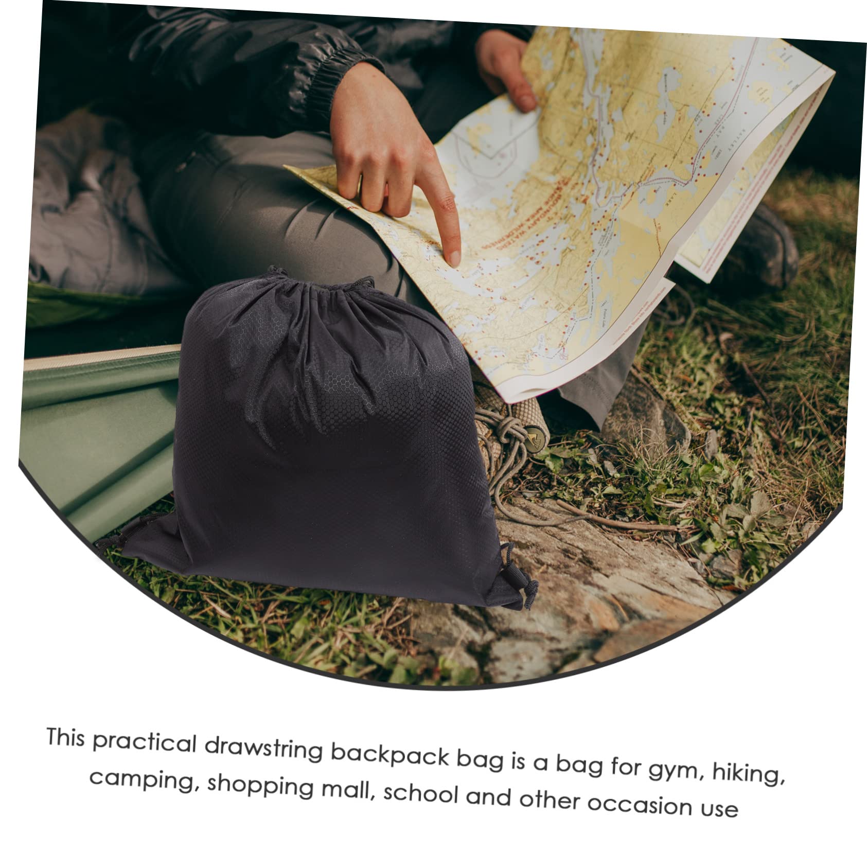 ABOOFAN 3 Pezzi Con Coulisse Sport Borsa Con Coulisse In Stoffa Zaini Con Per Adulti Zaino Da Palestra Per Donne Mochila Viajera Para Mujer Borse Per Attrezzatura Da Calcio Borsa