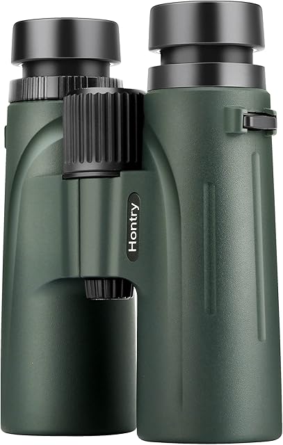 Hontry 8x42 HD Binoculars, IPX6 Completely Waterproof Binoculars for All Outdoor Activities, Weathers and Seasons
