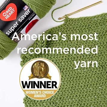 Red Heart Super Saver Metallic White Yarn - 3 Pack of 5oz/142g - Acrylic - 4 Medium (Worsted) - 255 Yards - Knitting/Crochet