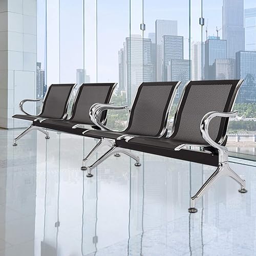 Miniatura 9 de Peach Tree - Silla de recepción para sala de espera con brazos y sala de recepción, oficina, banco de peluquería en banco, hospital y mercado (2