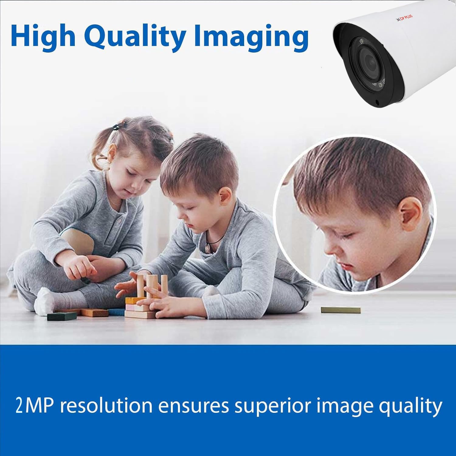 CP Plus 2.4MP Full HD Bullet CCTV Camera with 20m IR Night Vision, IP66 Weatherproof, 3.6mm Lens, Multi-Format Support (CP-VAC-T24PL2-V3) — Amazon image 3